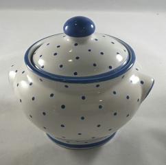 Gmundner Keramik-Dose/Senf